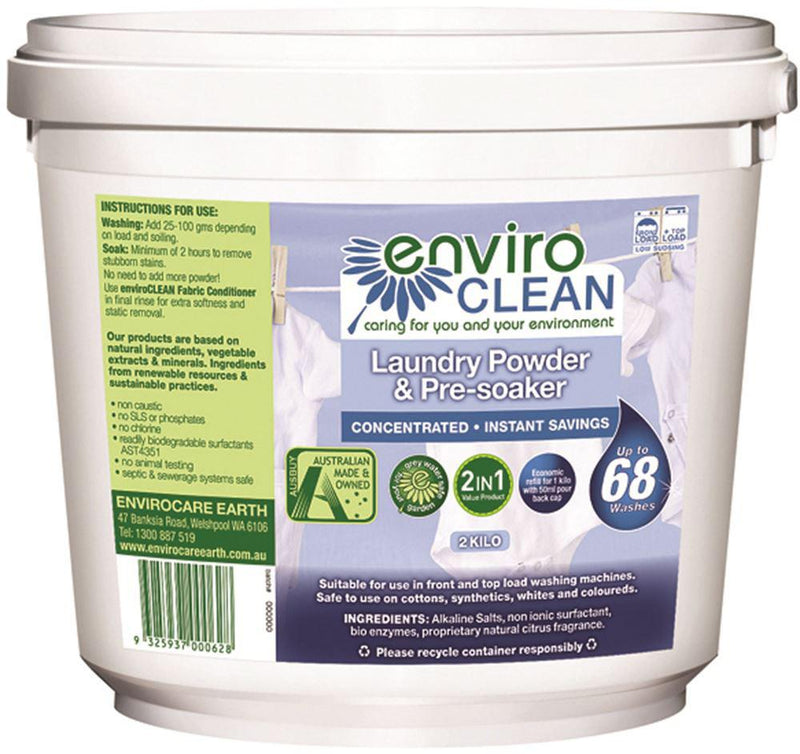 Enviroclean Laundry Powder PreSoaker 2kg
