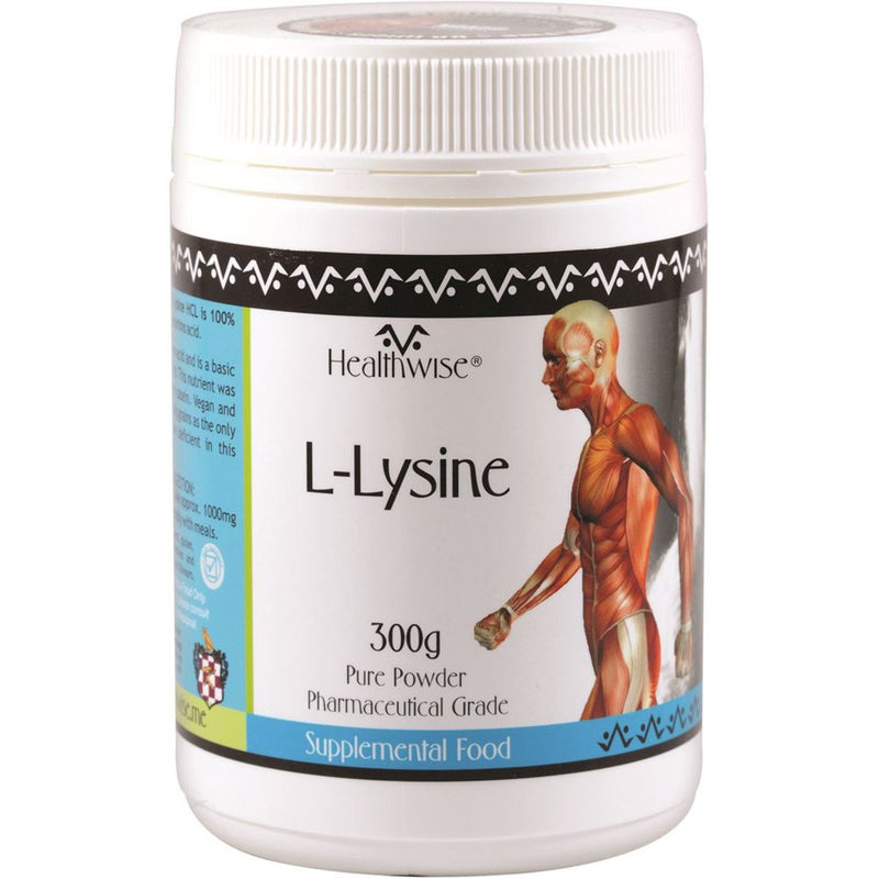 HealthWise L-Lysine HCL 300g