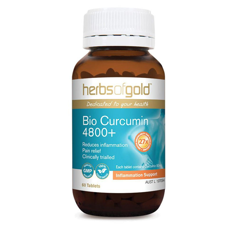 Herbs of Gold Bio Curcumin 4800+ 60t