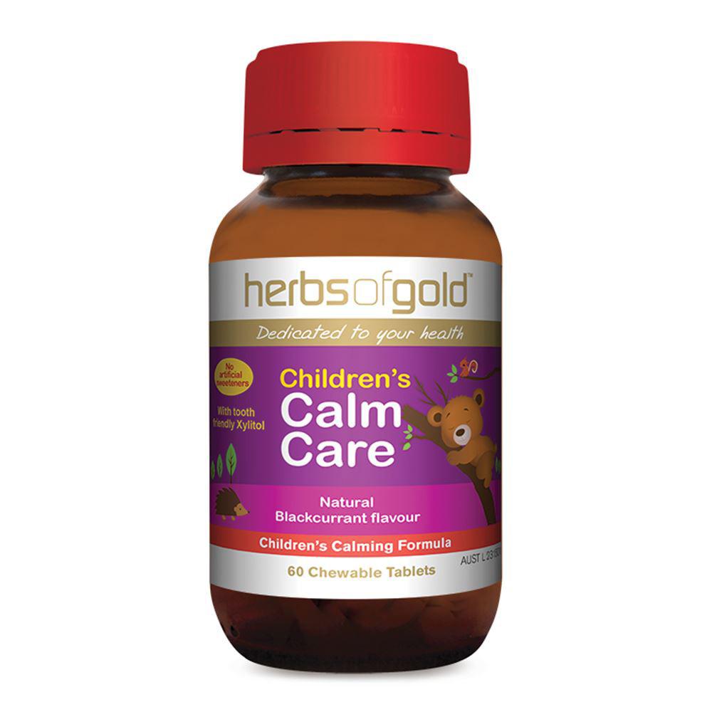 Herbs of Gold Children's Calm Care 60t chewable