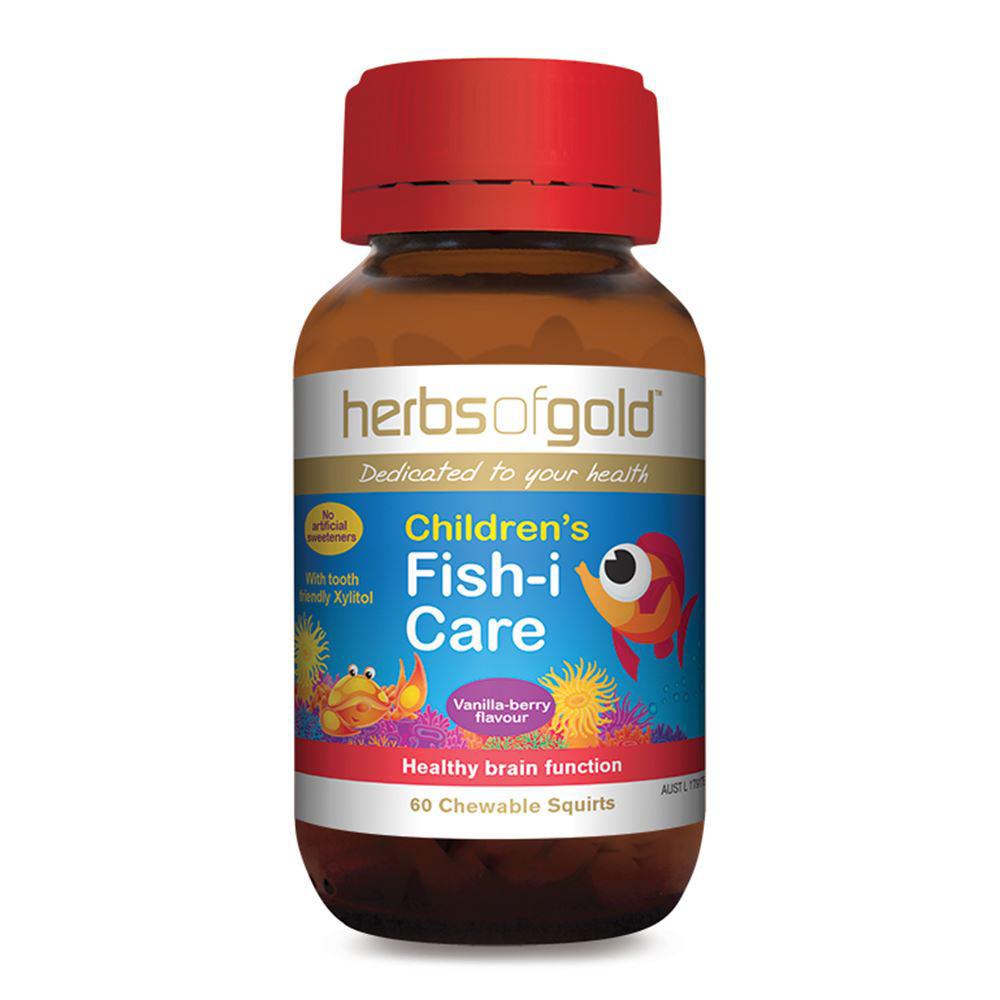Herbs of Gold Children's Fish-I Care 60c