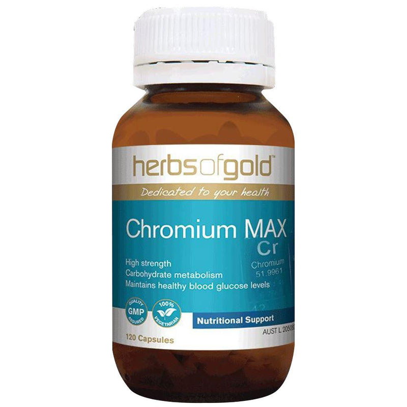 Herbs of Gold Chromium Max 120vc