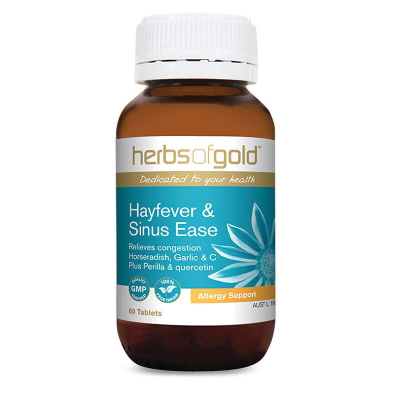 Herbs of Gold Hayfever and Sinus Ease 60t