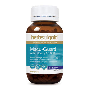 Herbs of Gold Macu-Guard with Bilberry 10 000 60vc