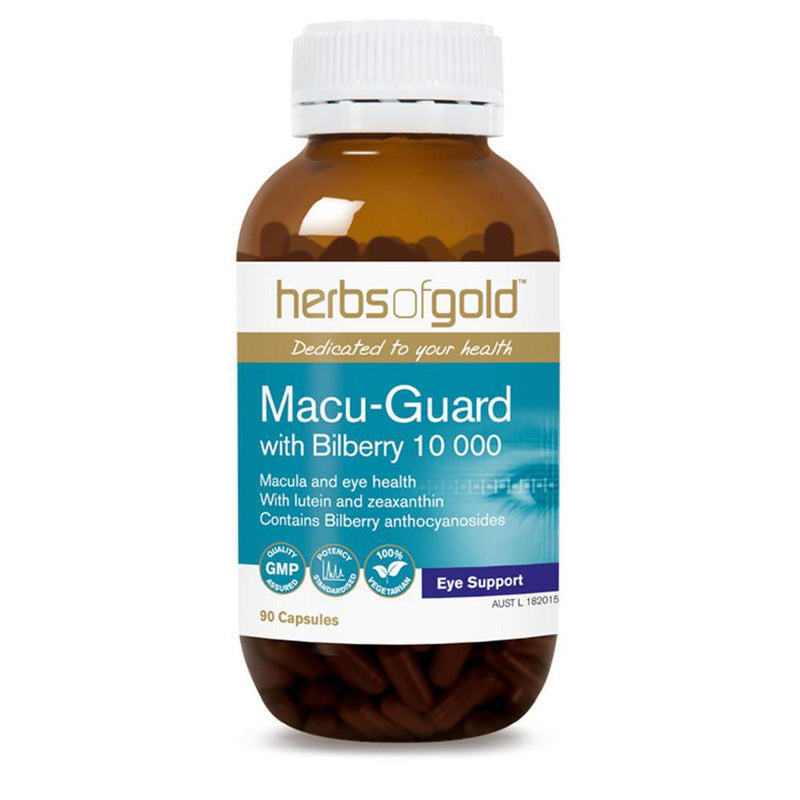 Herbs of Gold Macu-Guard with Bilberry 10 000 90vc