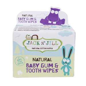 Jack N' Jill Baby Gum & Tooth Wipes x 25 Pack