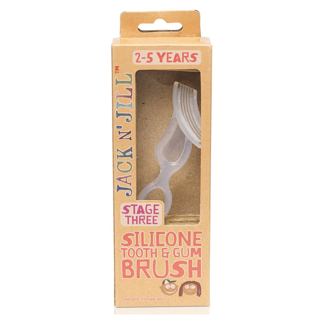 Jack N' Jill Silicone Tooth & Gum Brush Stage 3 (2-5 years)
