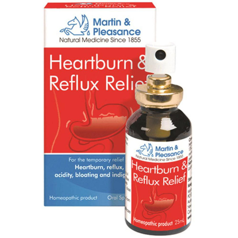 Martin & Pleasance Homoeopathic Complex Heartburn Reflux Relief 25ml