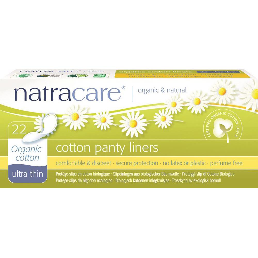 Natracare Panty Liners Ultra Thin with Organic Cotton Cover x 22 Pack