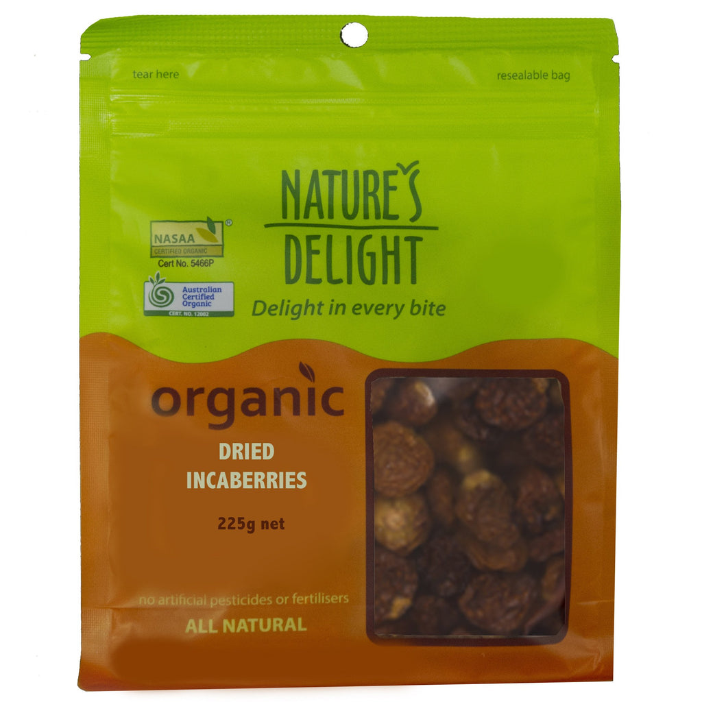 Nature's Delight Organic Incaberries 225g