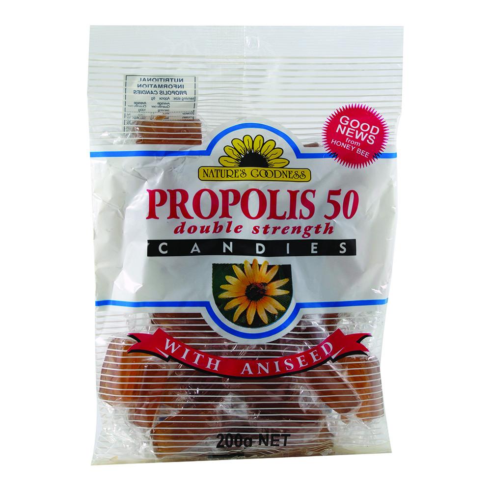 Nature's Goodness Propolis Candies 50 Strong Aniseed Candies 200g