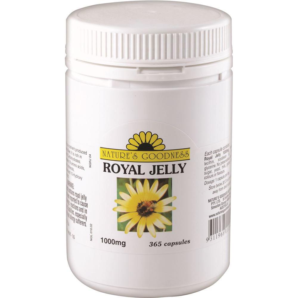 Nature's Goodness Royal Jelly 1000mg 365c