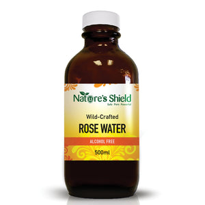 Nature's Shield Wild Crafted Rose Water