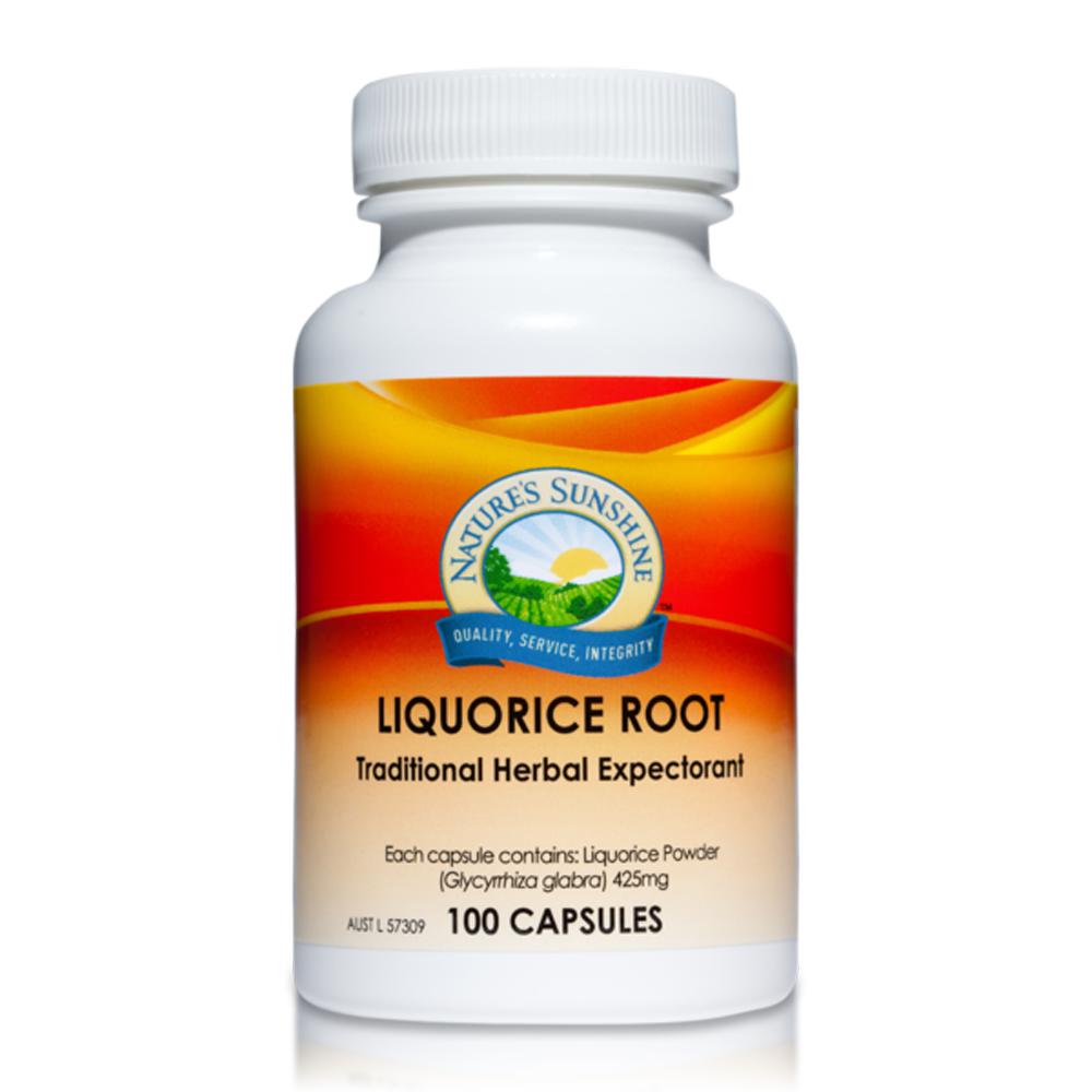 Nature's Sunshine Liquorice Root 425mg 100c