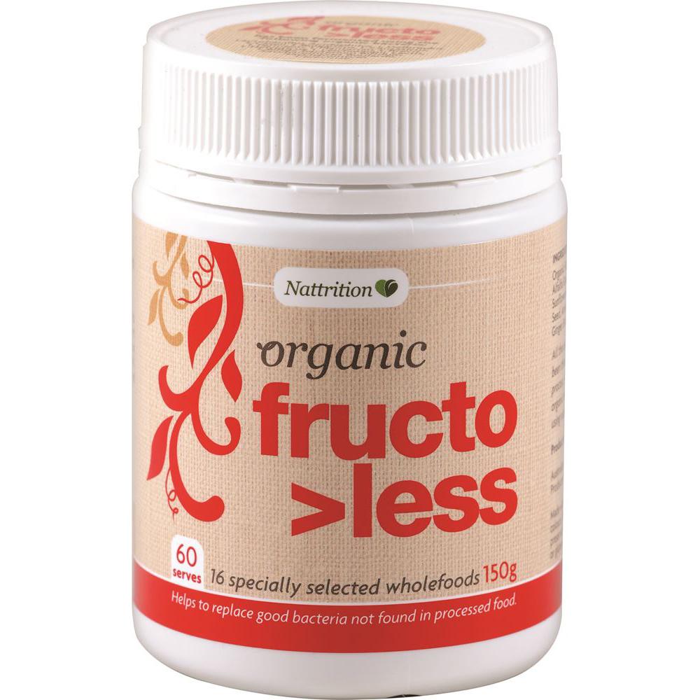 NuFerm (Nattrition) Organic Fructo-Less 150g