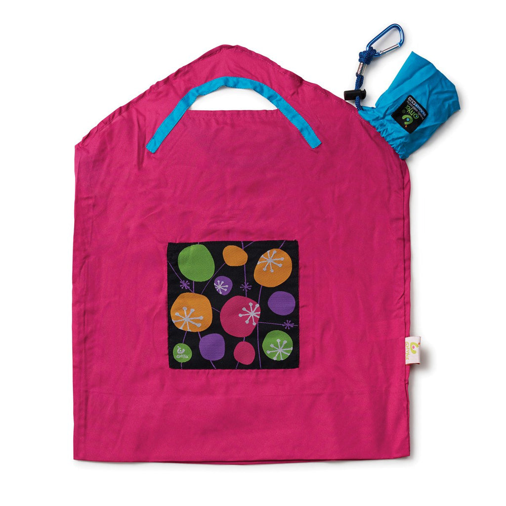 Onya Reusable Shopping Bags Pink Retro Small
