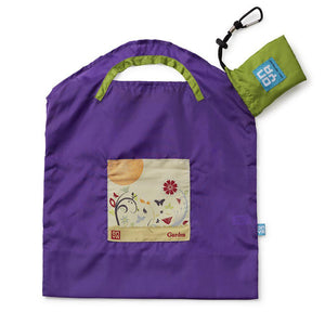 Onya Reusable Shopping Bags Purple Garden Small