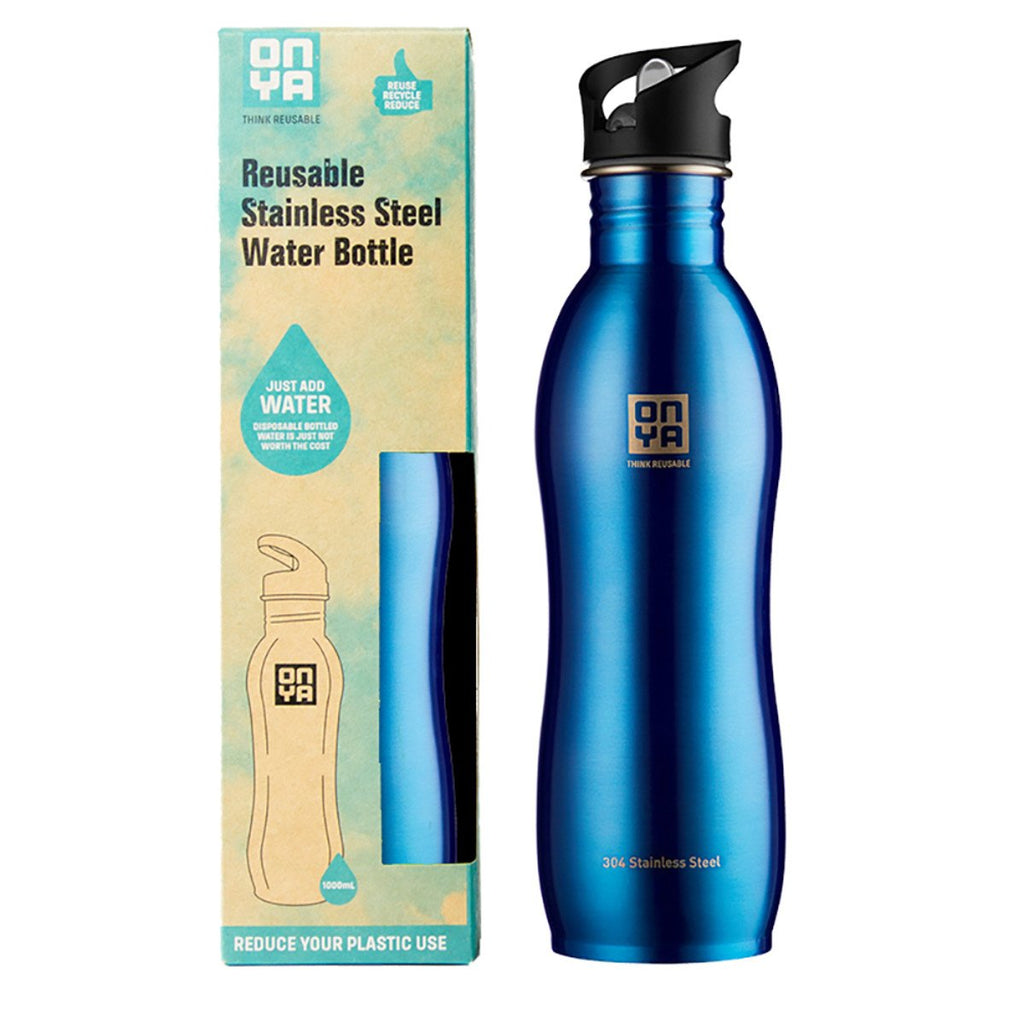 Onya Stainless Steel Bottle Blue 1000ml