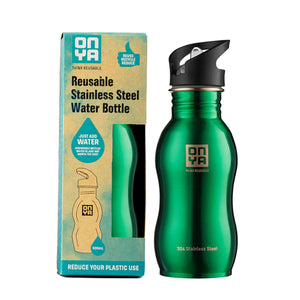 Onya Stainless Steel Bottle Green 500ml
