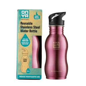 Onya Stainless Steel Bottle Pink 500ml