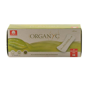 Organyc Panty Liners Flat- Maxi x 20 Pack