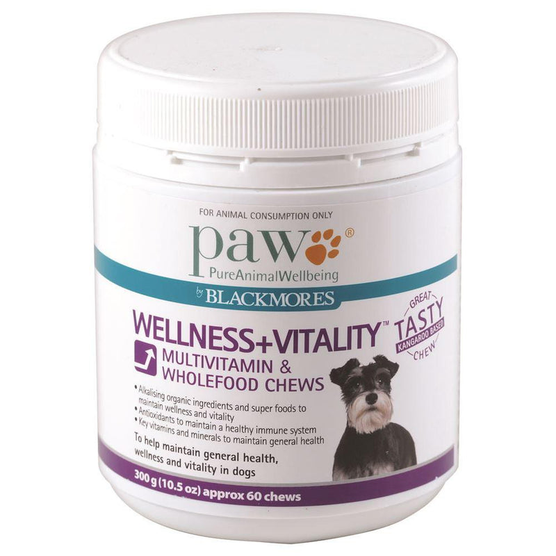 PAW Wellness + Vitality Chews 300g