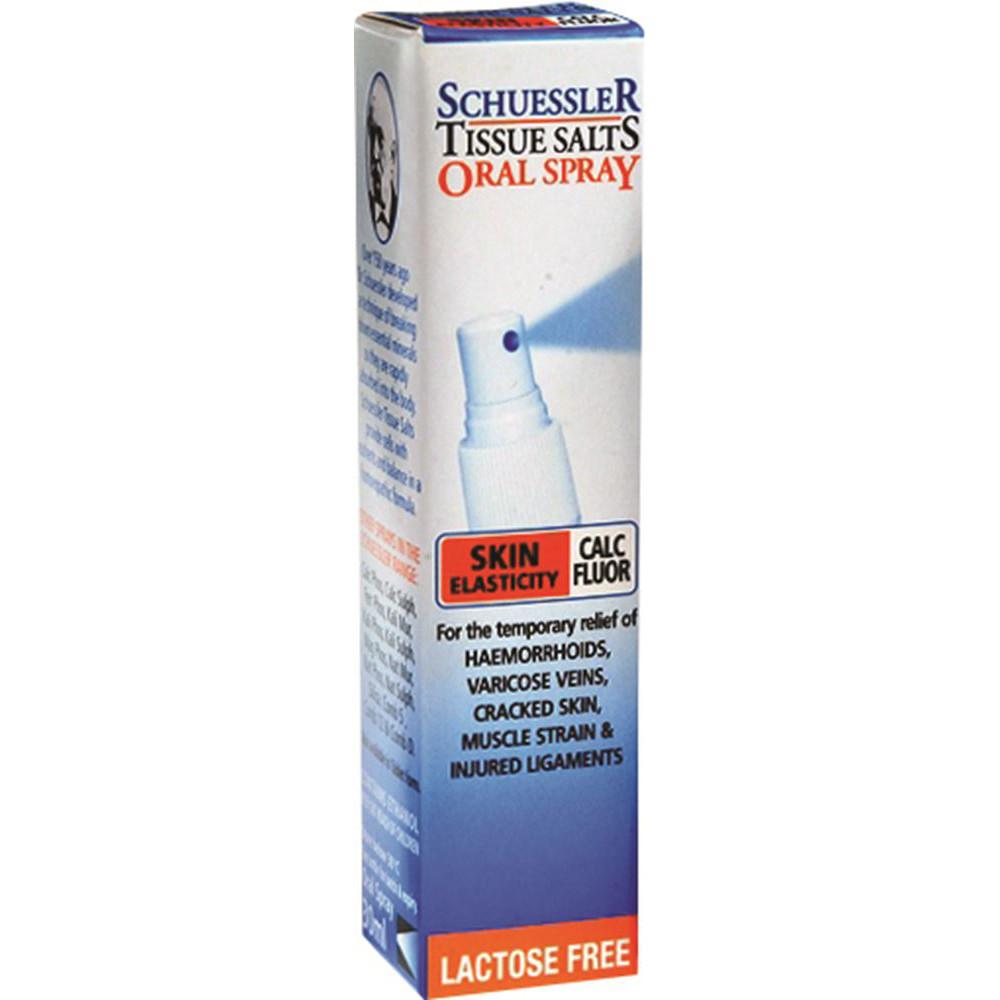 Schuessler Tissue Salts Calc Fluor Skin Elasticity 30ml Spray