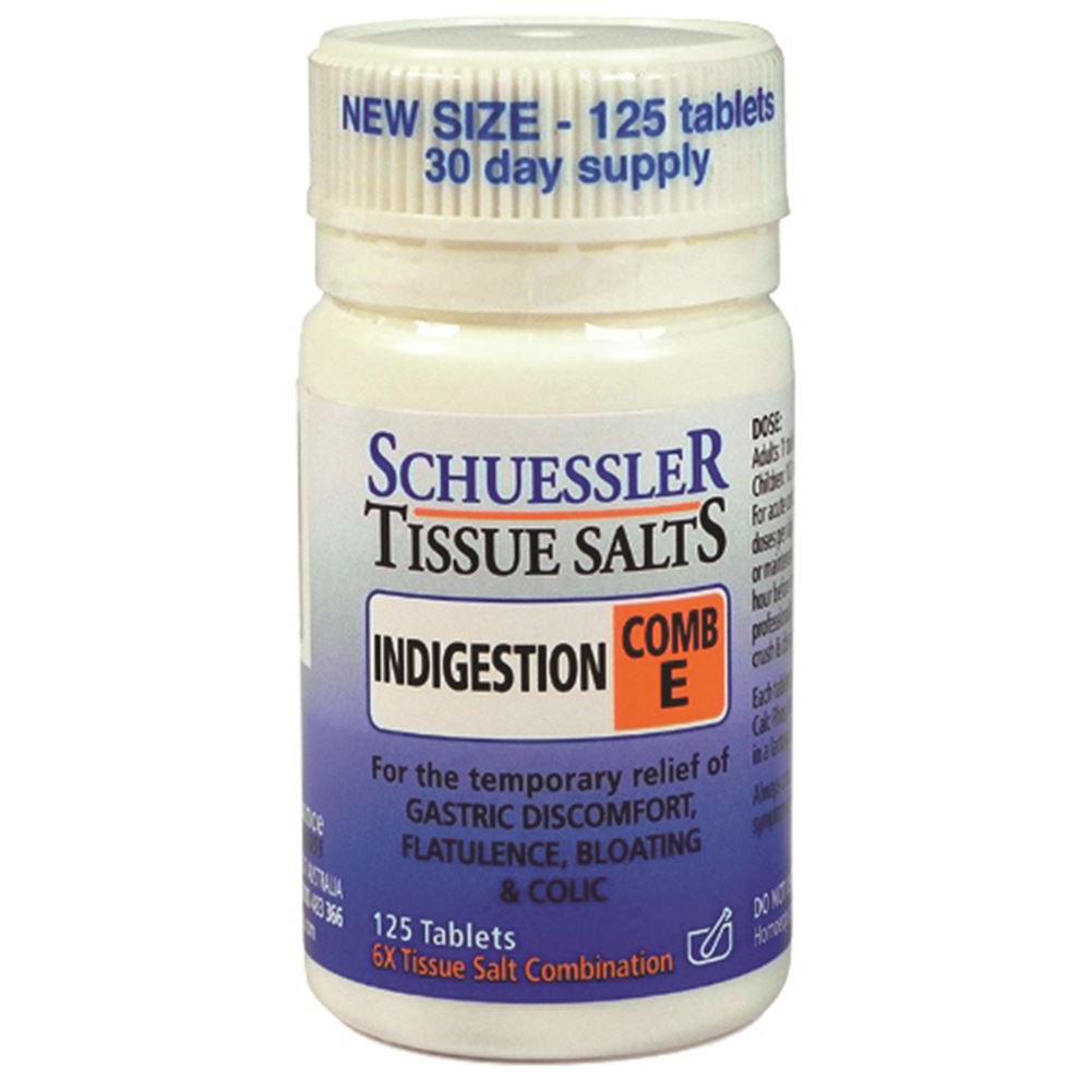 Schuessler Tissue Salts Comb E Indigestion 125t