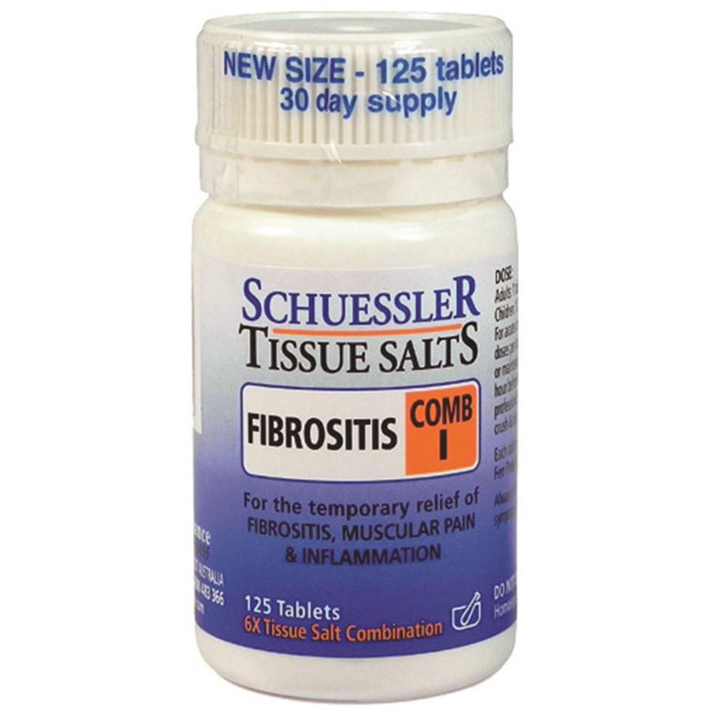 Schuessler Tissue Salts Comb I Fibrositis 125t