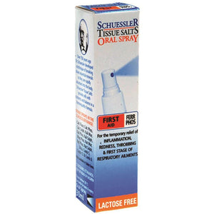 Schuessler Tissue Salts Ferr Phos First Aid 30ml Spray