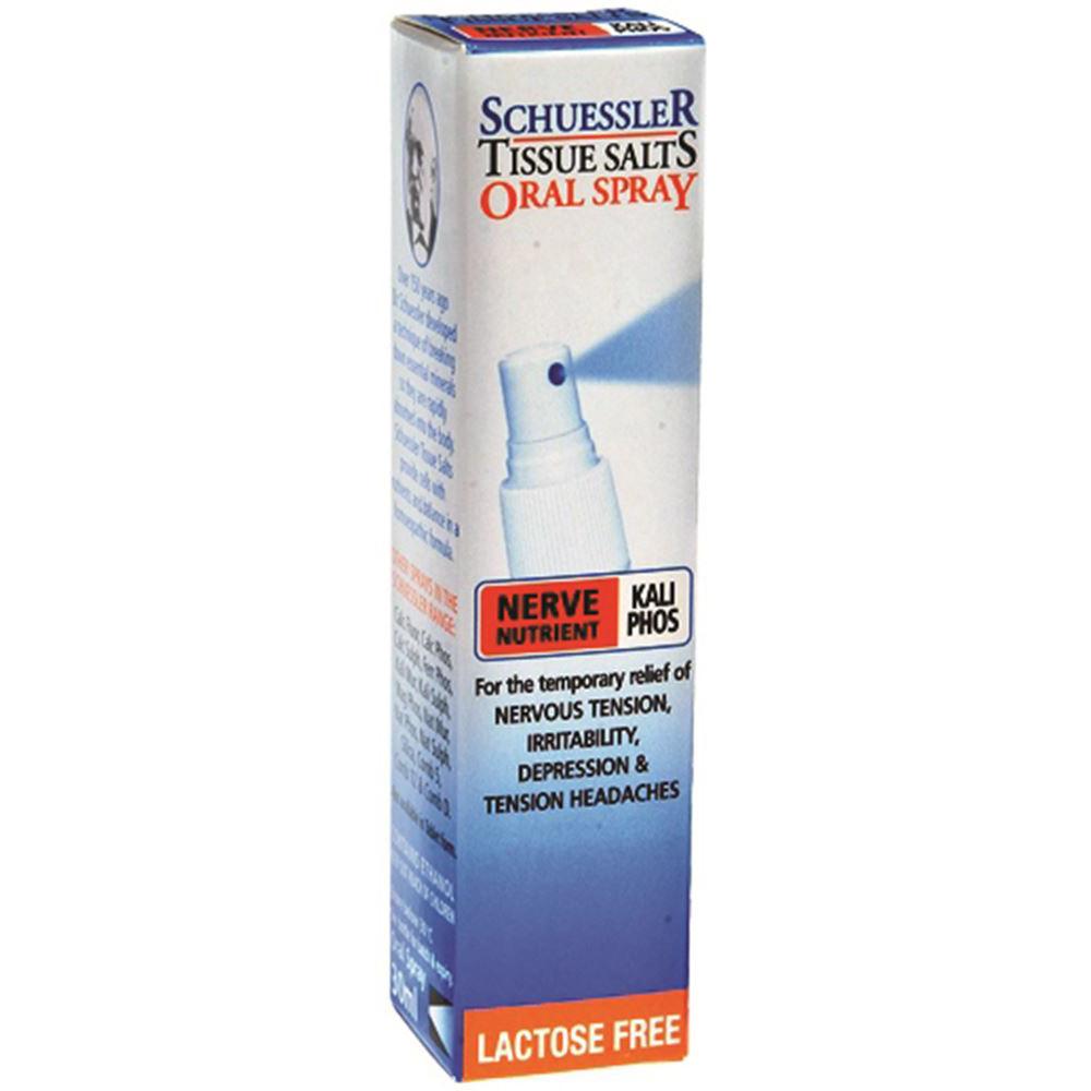 Schuessler Tissue Salts Kali Phos Nerve Nutrient 30ml Spray