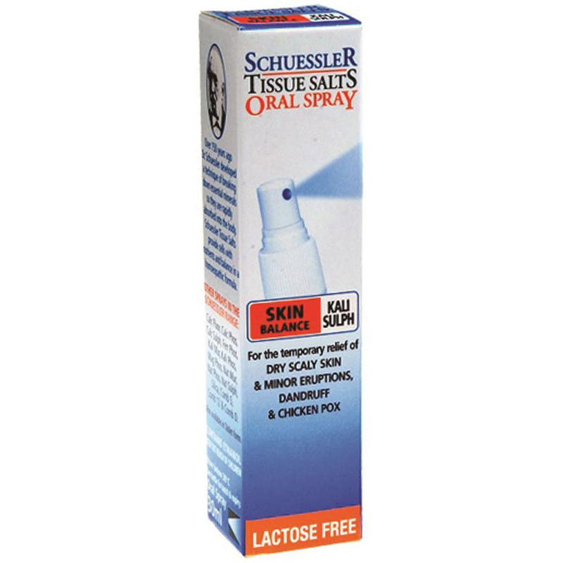 Schuessler Tissue Salts Kali Sulph Skin Balance 30ml Spray