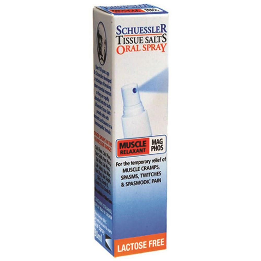 Schuessler Tissue Salts Mag Phos Muscle Relaxant 30ml Spray