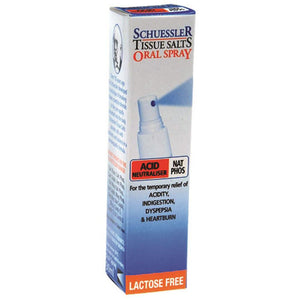 Schuessler Tissue Salts Nat Phos Acid Neutraliser 30ml Spray