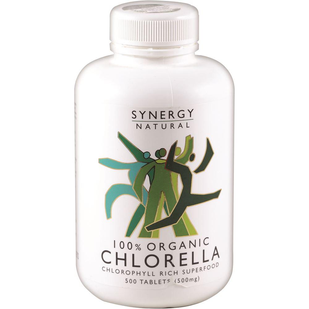 Synergy Natural Organic Chlorella 500mg 500t