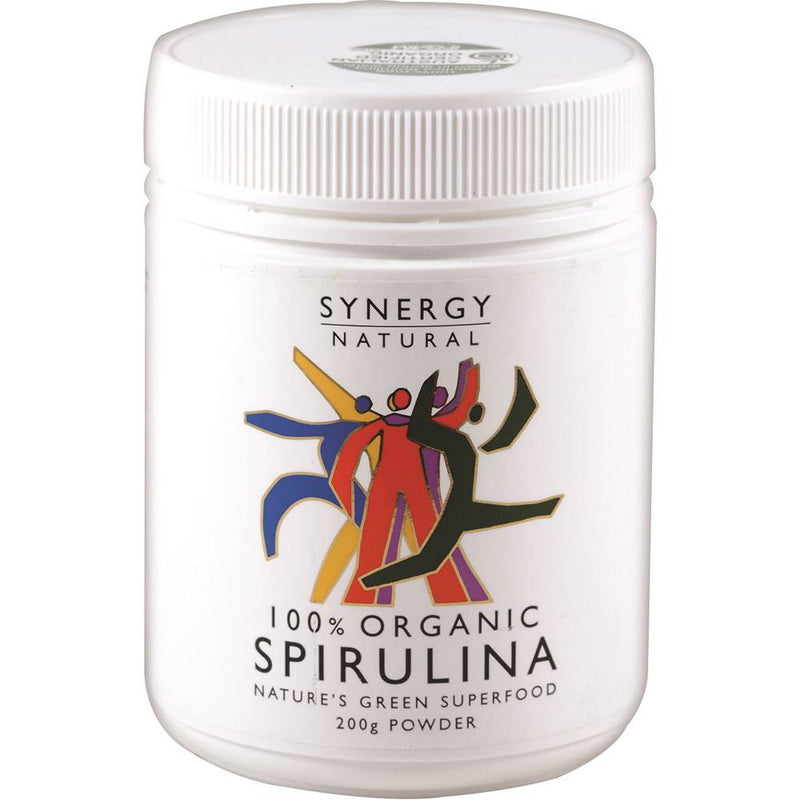Synergy Natural Organic Spirulina Powder 200g