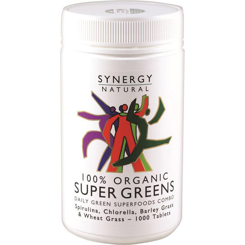 Synergy Natural Organic Super Greens 1000t