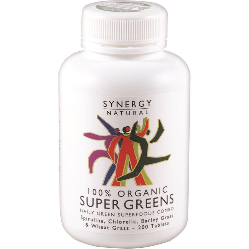 Synergy Natural Organic Super Greens 200t