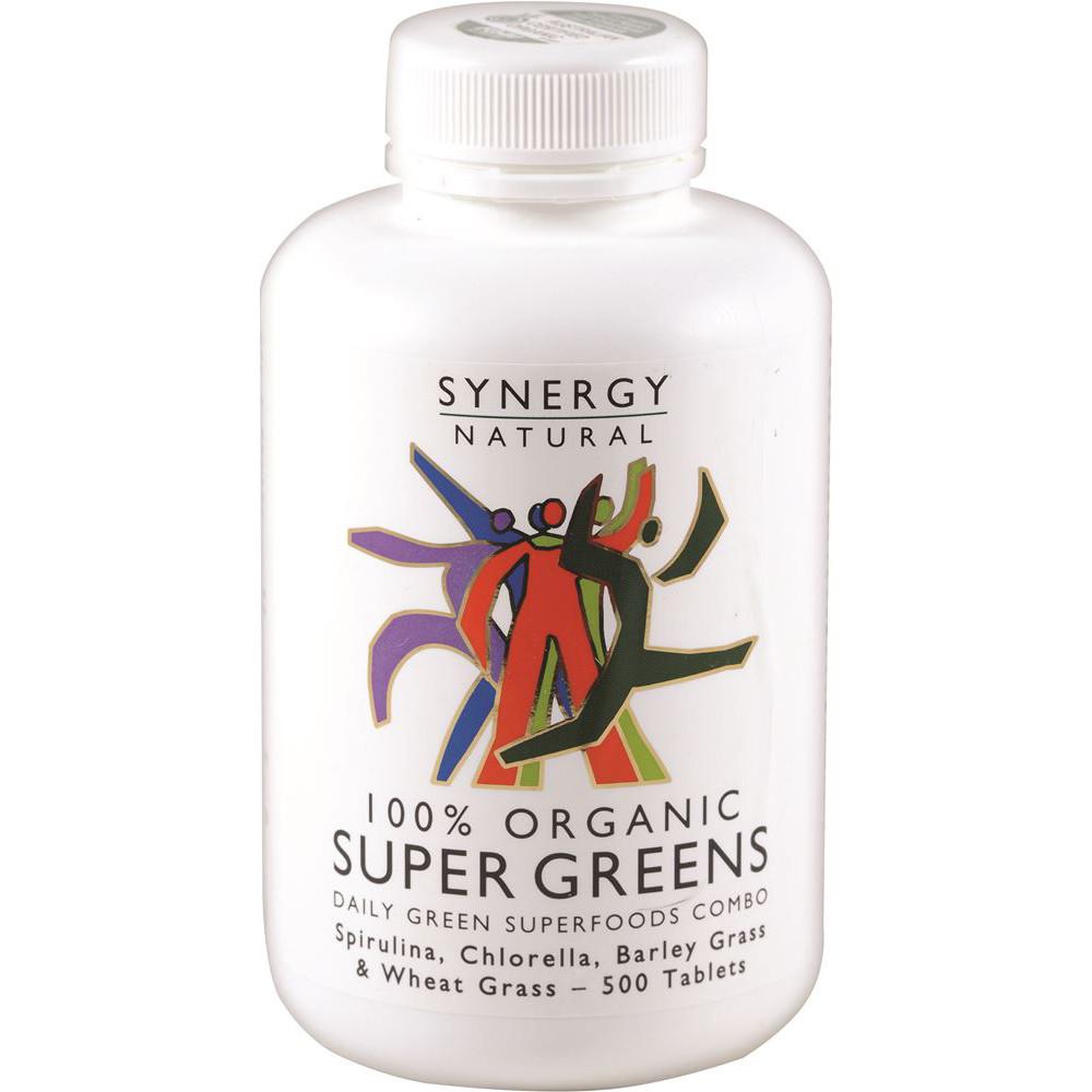 Synergy Natural Organic Super Greens 500t