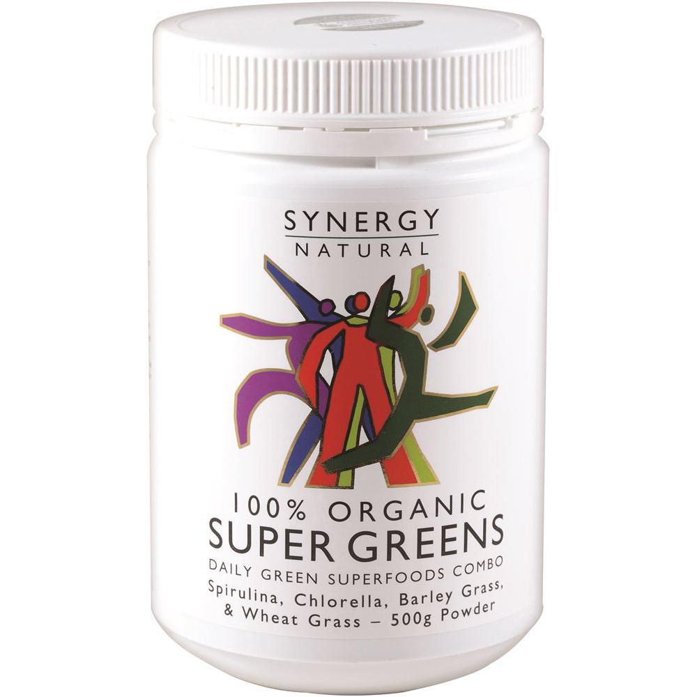 Synergy Natural Organic Super Greens Powder 500g