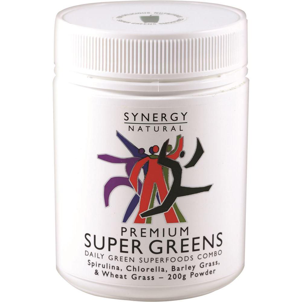 Synergy Natural Premium Super Greens Powder 200g