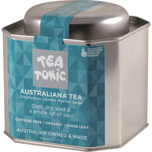 Tea Tonic Organic Australiana Tea Tin 100g