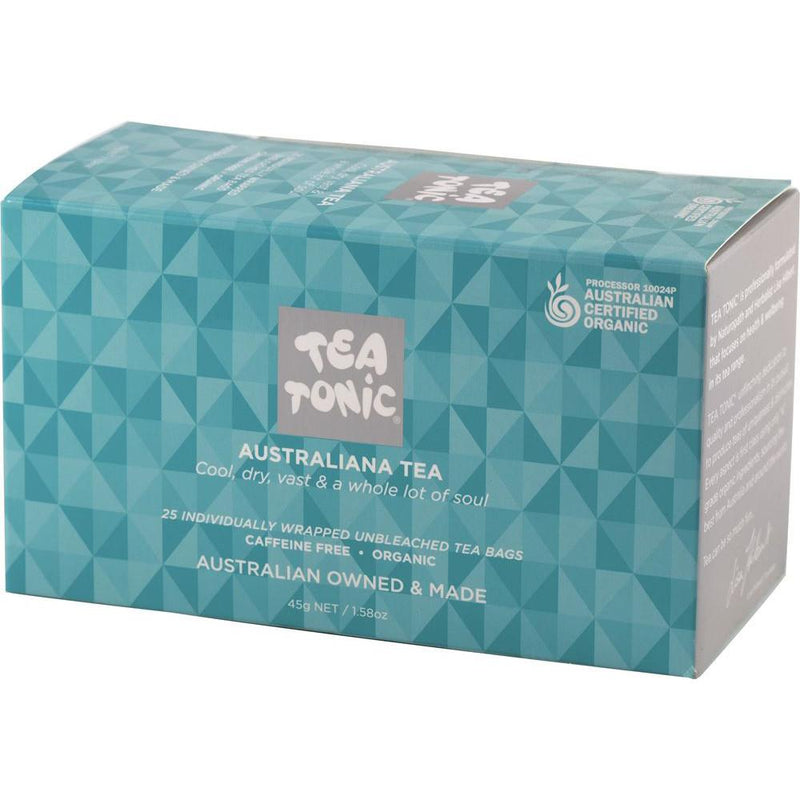 Tea Tonic Organic Australiana Tea x 25 Tea Bags