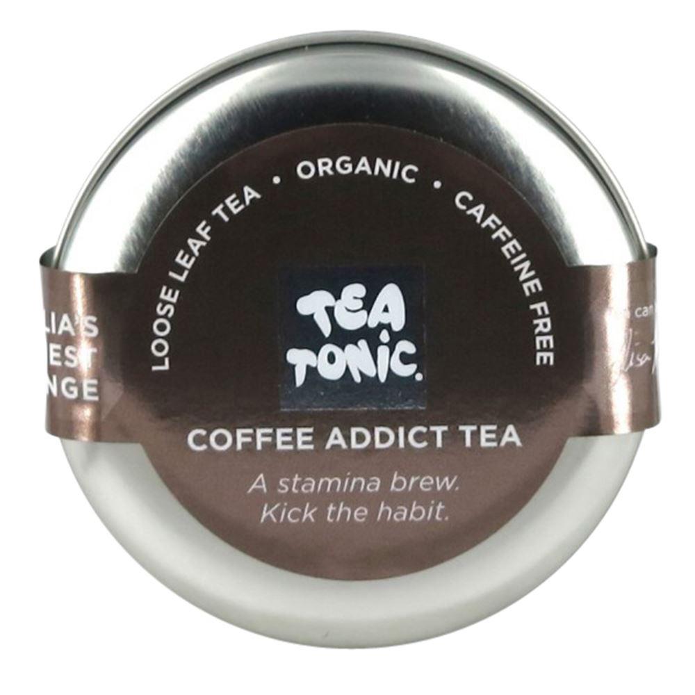 Tea Tonic Organic Coffee Addict Tea Travel Tin 30g