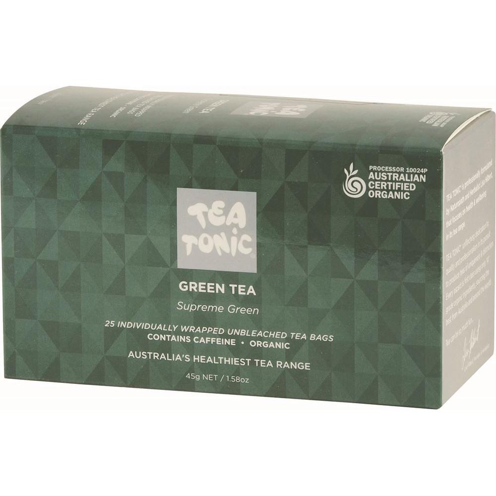 Tea Tonic Organic Green Tea x 25 Tea Bags
