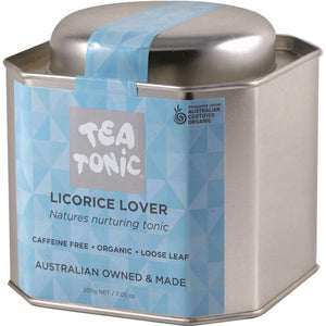Tea Tonic Organic Licorice Lover Tea Tin 200g