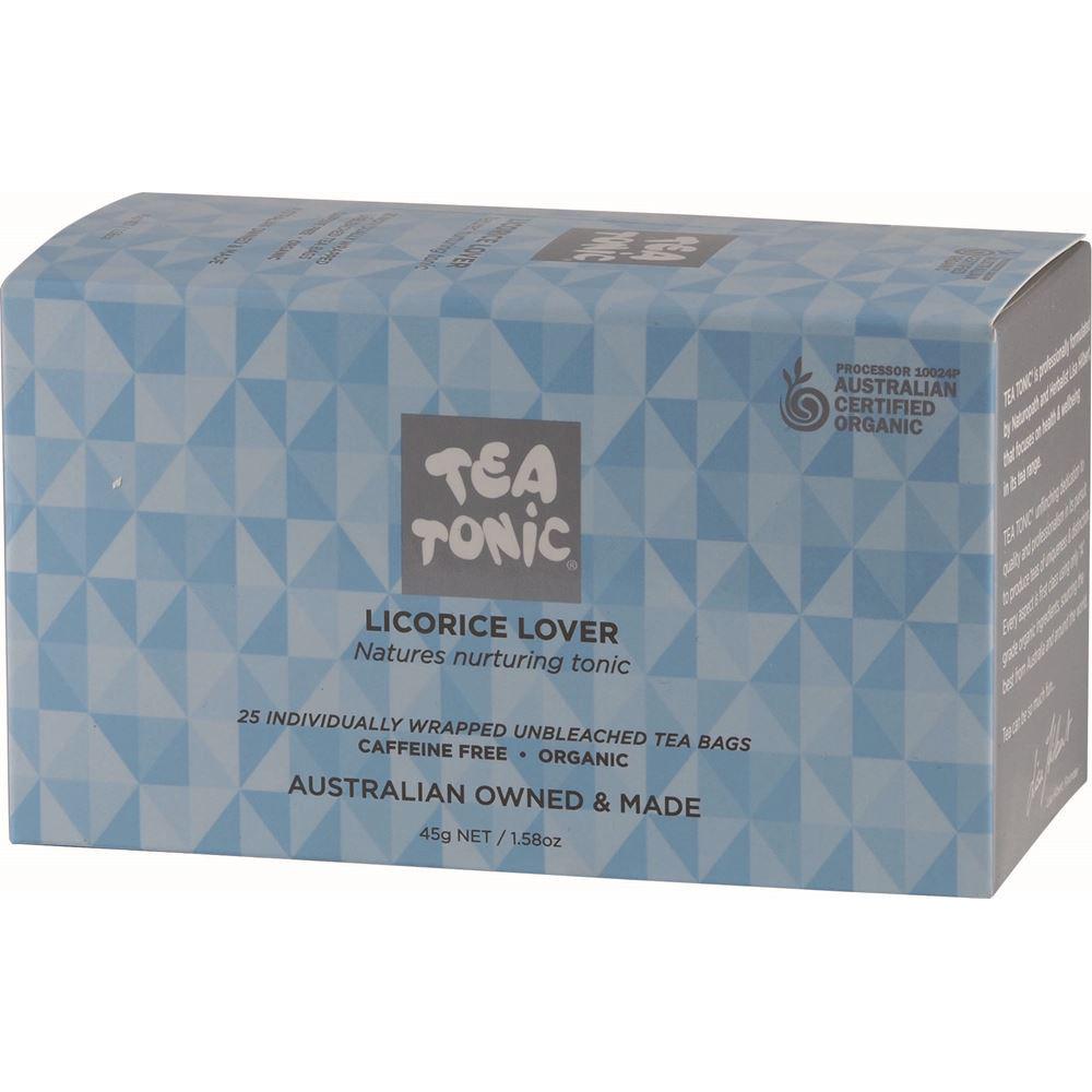 Tea Tonic Organic Licorice Lover Tea x 25 Tea Bags
