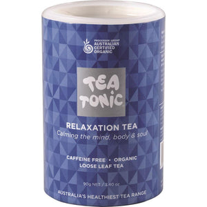 Tea Tonic Organic Relaxation Tea Tube 90g