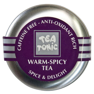 Tea Tonic Organic Warm-Spicy Tea Travel Tin 20g
