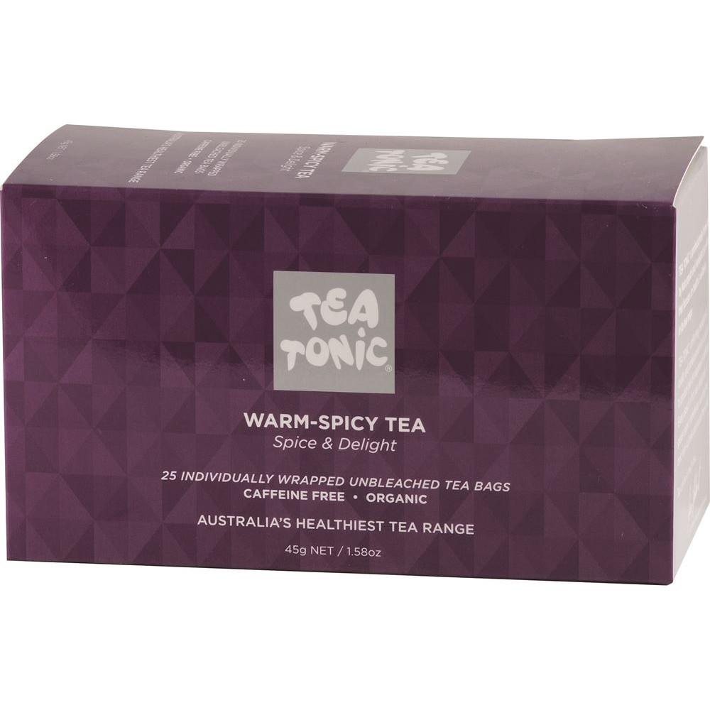 Tea Tonic Organic Warm-Spicy Tea x 25 Tea Bags